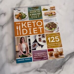 The Keto Diet Cookbook by Leanne Vogel